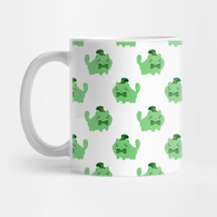 St. Patrick's Day Cat Pattern Mug